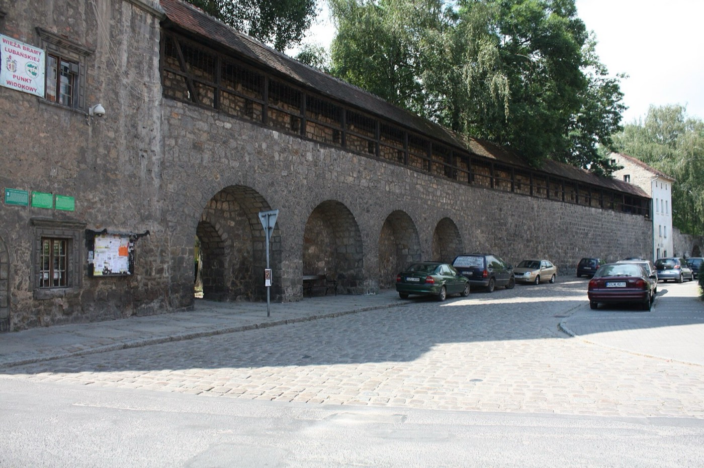 Średniowieczne mury obronne Lwówka Śląskiego